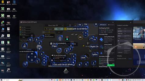 Antarmuka Aplikasi Pemetaan Tombol Gamepad pada Ponsel