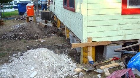 Mobile Home Foundation Repair