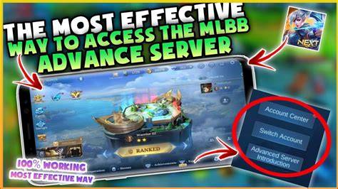 Advanced Server MLBB