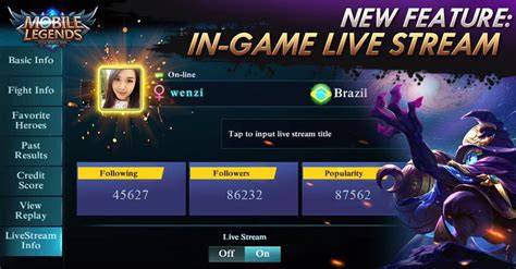 Live Streaming Mobile Legends HP