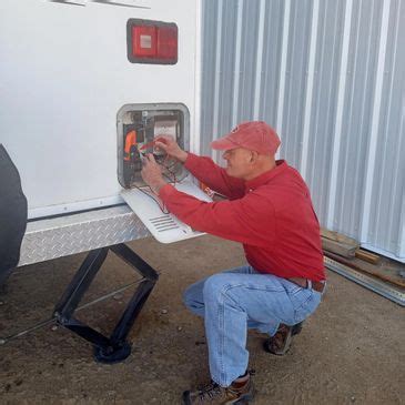 Mobile RV Repair Technician at Work