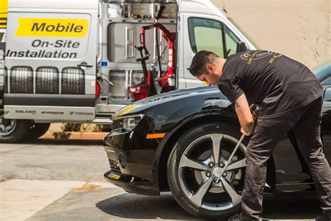 Mobile Tire Repair Service in Action