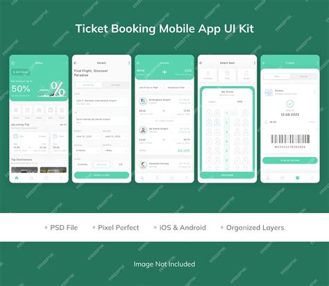 Mobile ticket booking