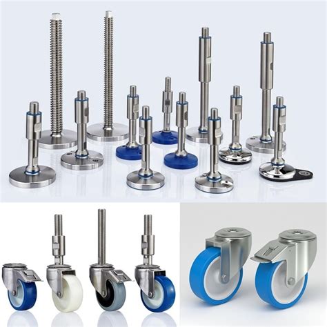 Mobility vs. Stability (Casters and Leveling Feet)