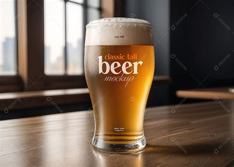 Download Mockup Copo De Cerveja Yellowimages
