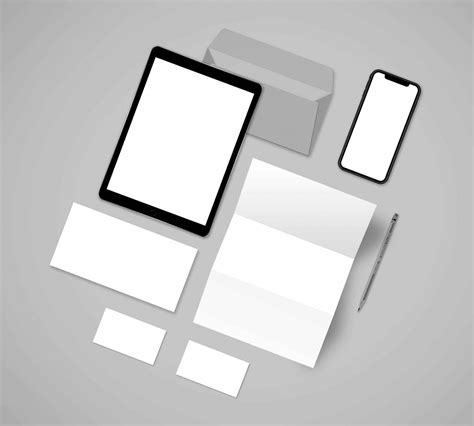 Download Mockup De Identidade Visual Completa Object Mockups