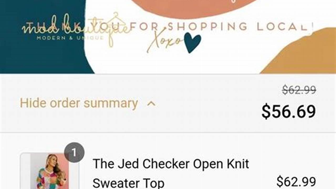 Mod Boutique Coupon Code 2024