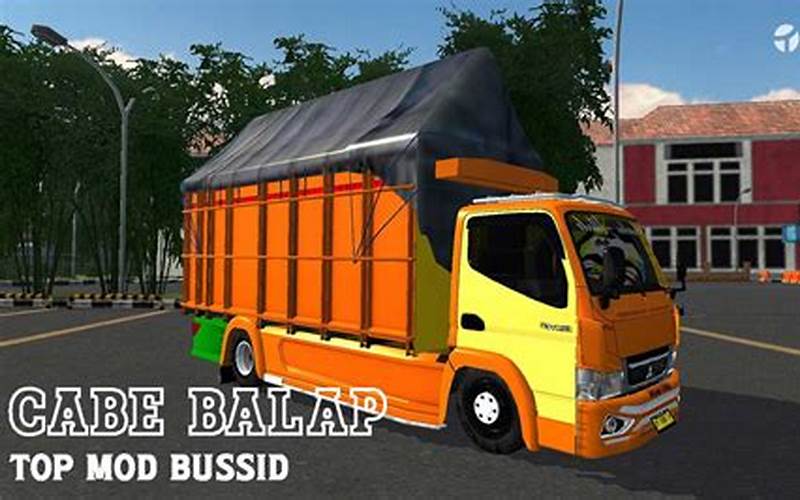 Mod Bussid Truck Cabe Balap