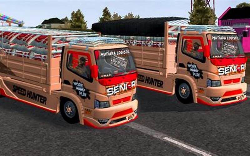 Mod Bussid Truck Muatan Beras