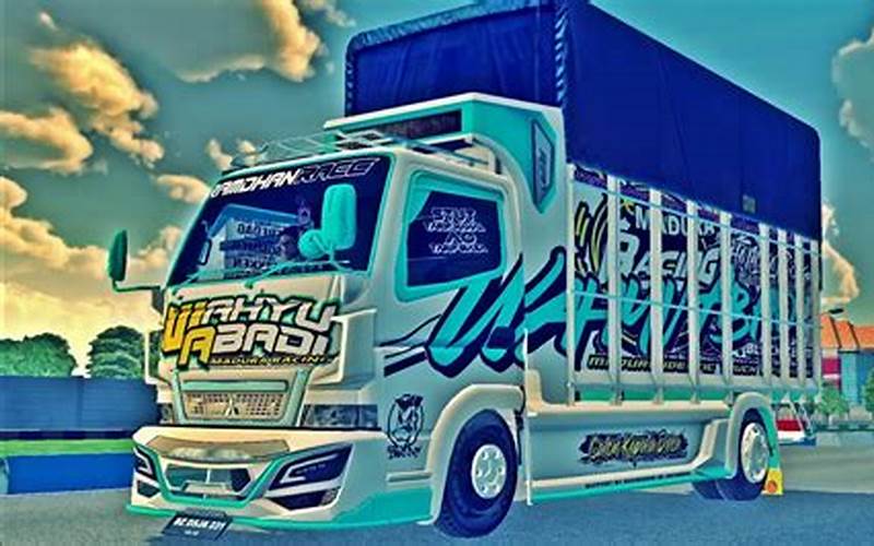 Mod Bussid Truck Wahyu Abadi 2