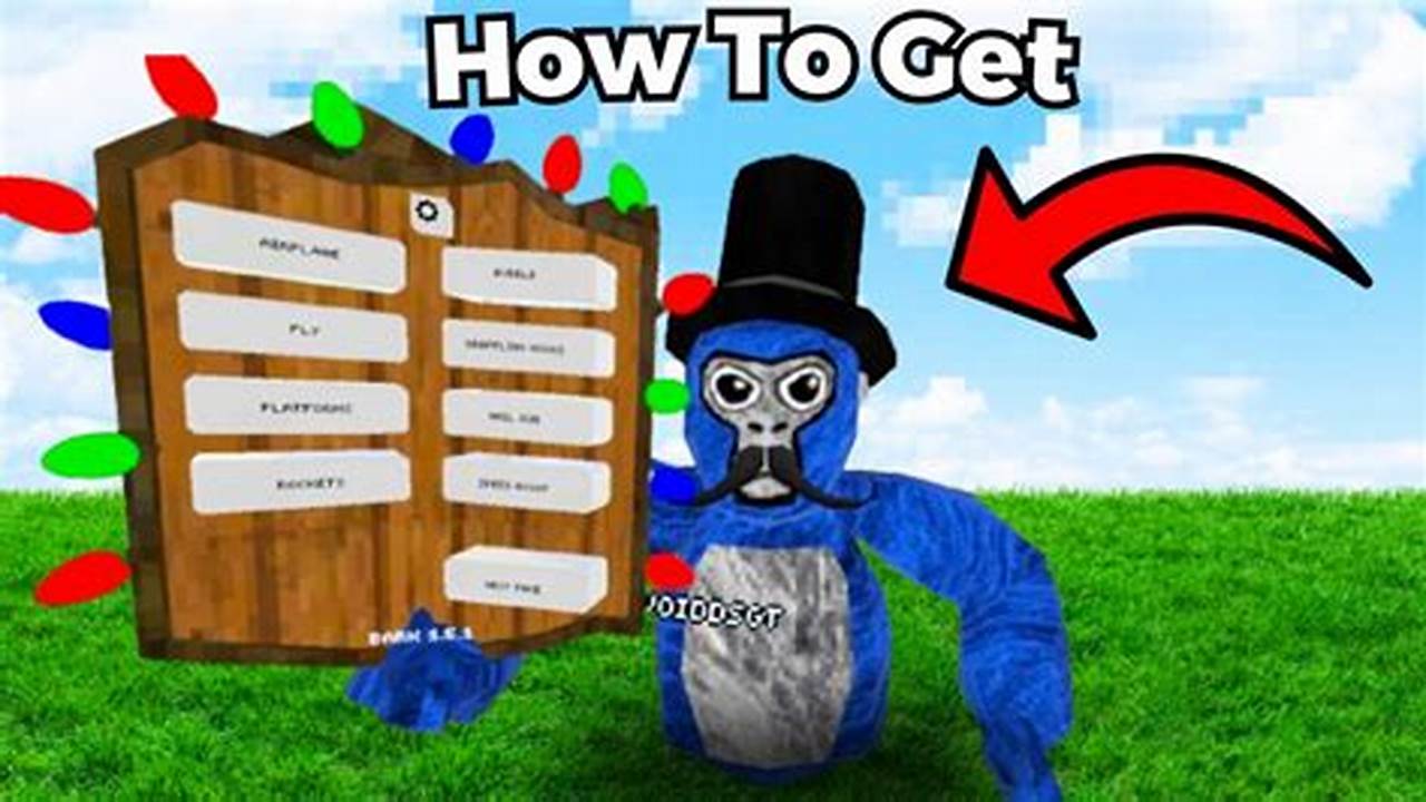 Mod Menu Gorilla Tag 2024