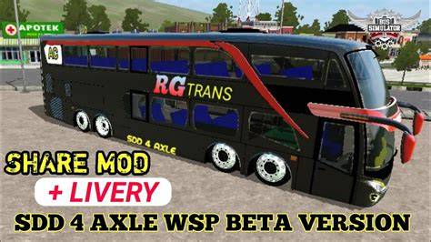 Mod Bussid 4 Axle