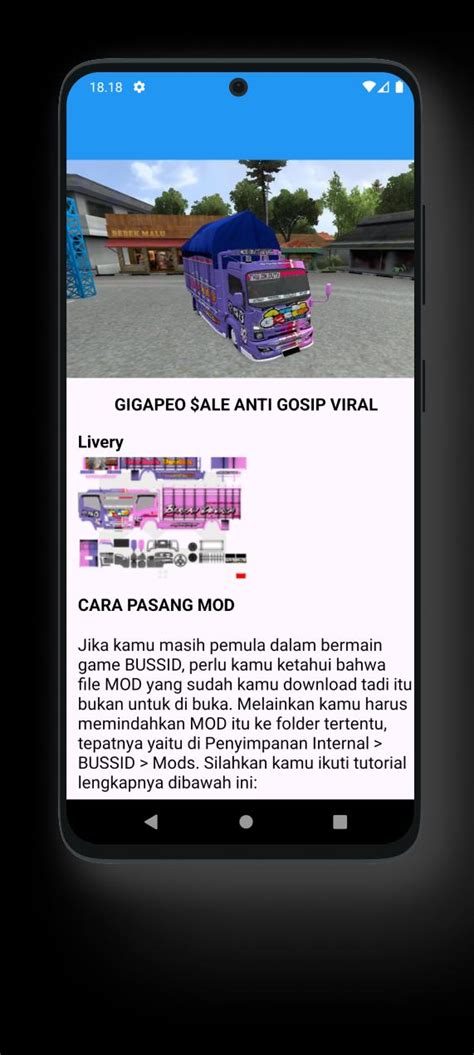 Mod Bussid Anti Gosip