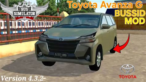 Mod Bussid Avanza