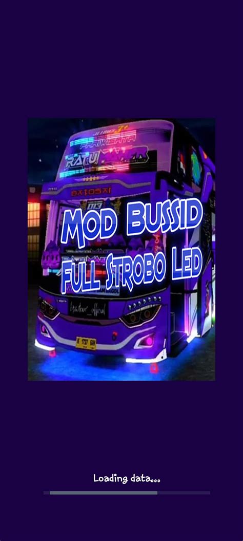 Mod Bussid Bus Racing Full Strobo