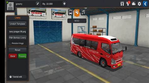 Mod Bussid Elf Travel