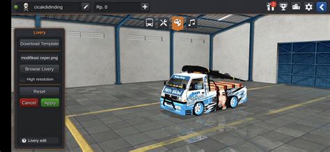 Mod Bussid Pick Up Ceper