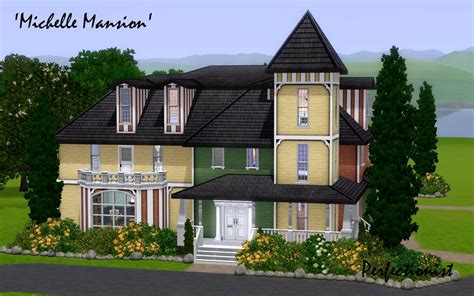 Mod The Sims Michelle Mansion No CC