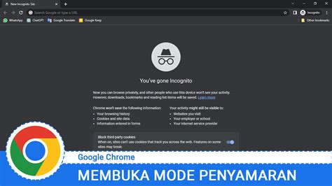 Mode Penyamaran di Google Chrome