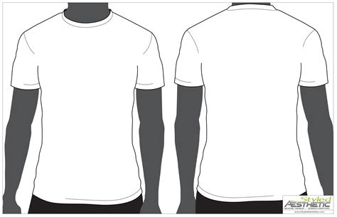Model T Shirt Template