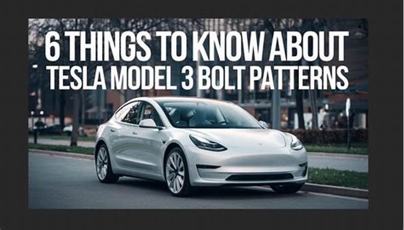 Model 3 Bolt Pattern