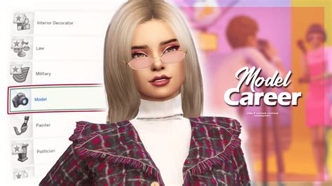 Model Career Sims 4