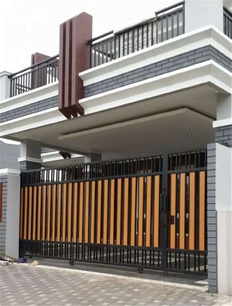 Model Pagar Rumah Elegan - 20+ Contoh Pagar Minimalis Berserta 3 Tips