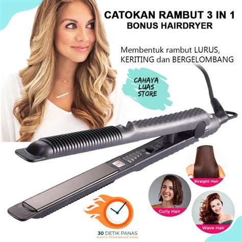 Model Rambut Catok Lurus