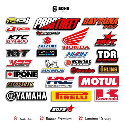 Model Stiker Motor