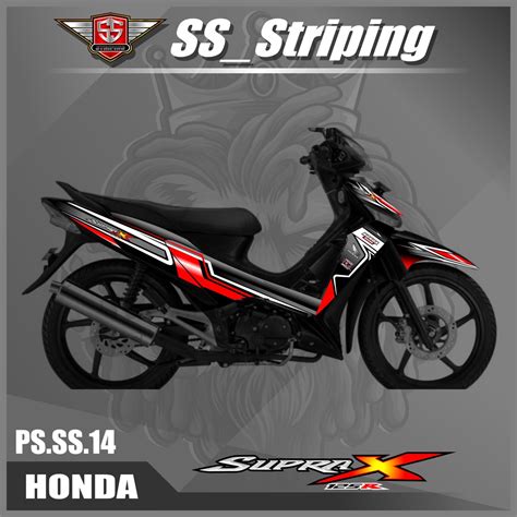 Model Stiker Motor Supra