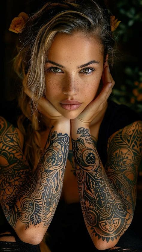 Model Tattoos Female
