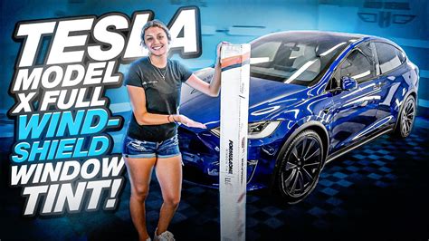 Model X Window Tint, Increased Safety and Security