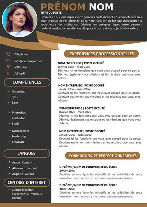 Modele Cv Design