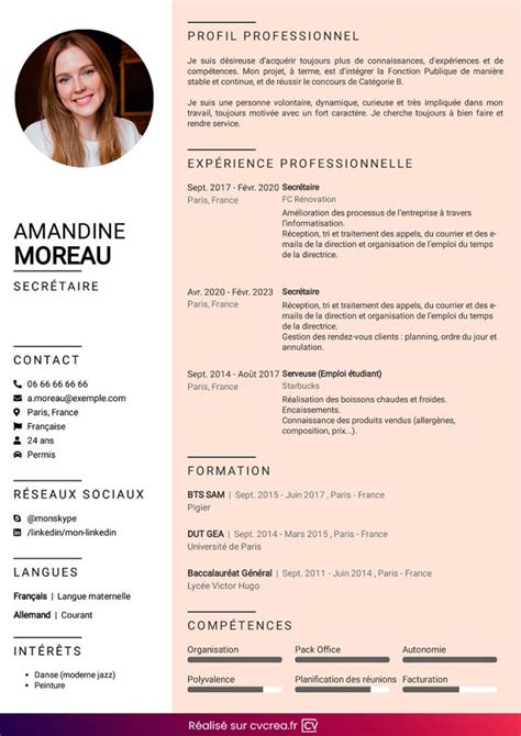 Guide complet du CV secrétaire avec des exemples et modèles