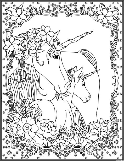 Modele Dessin Licorne
