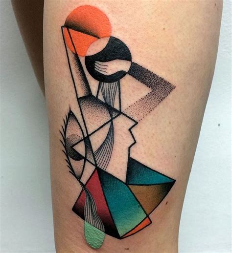 40 Perfect Abstract Tattoo Designs Bored Art