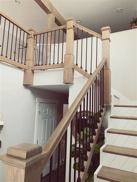 Modern Farmhouse Stair Handrail: A Perfect Blend Of Style And Functionality