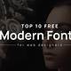 Modern Fonts Download Free