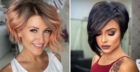 Modern Asymmetrical Bobs