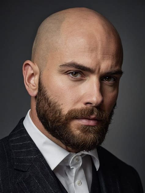 Modern Beard Styles For Bald Men