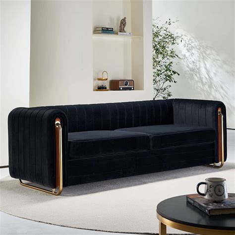 Modern Black Couch