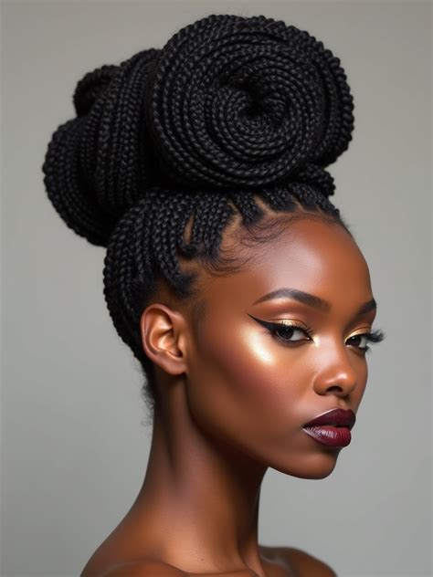 Modern Braided Buns