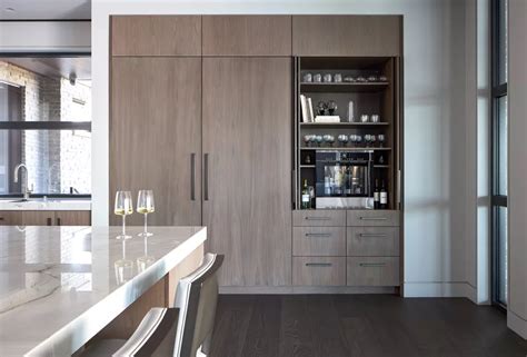 Modern Built-in Dining Room Cabinets