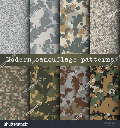 Modern Camo Patterns
