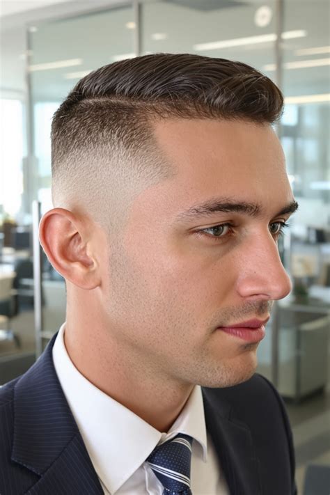 Modern Crew Cut Clean and Sharp