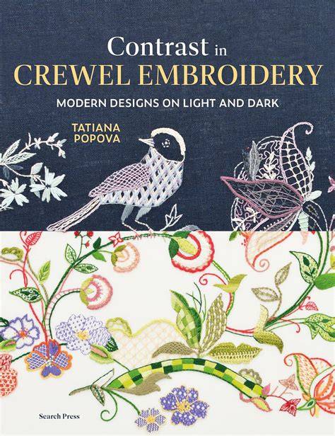 Modern Crewel Embroidery Design Inspiration