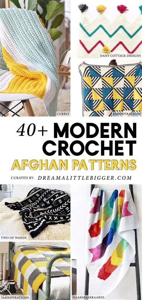Modern Crochet Afghan