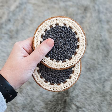 Modern Crochet Coasters