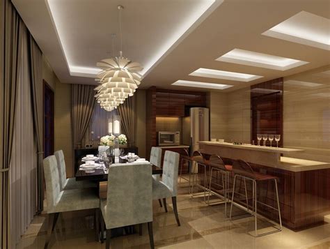 Modern Dining Room Ceiling Design