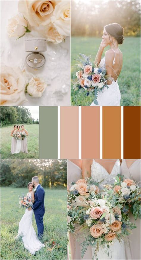 Modern Fall Wedding Palettes